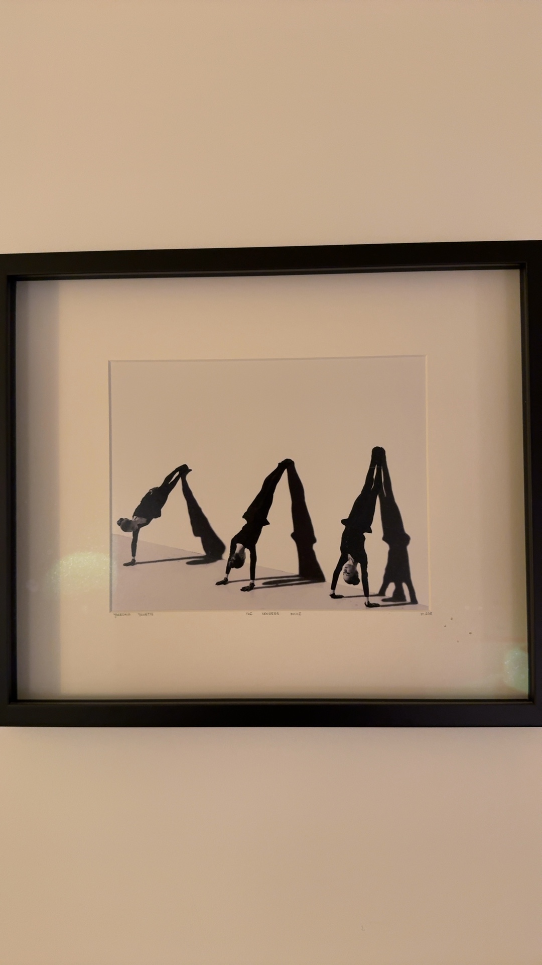 Photographic Print of Acrobatic Figures - view 2