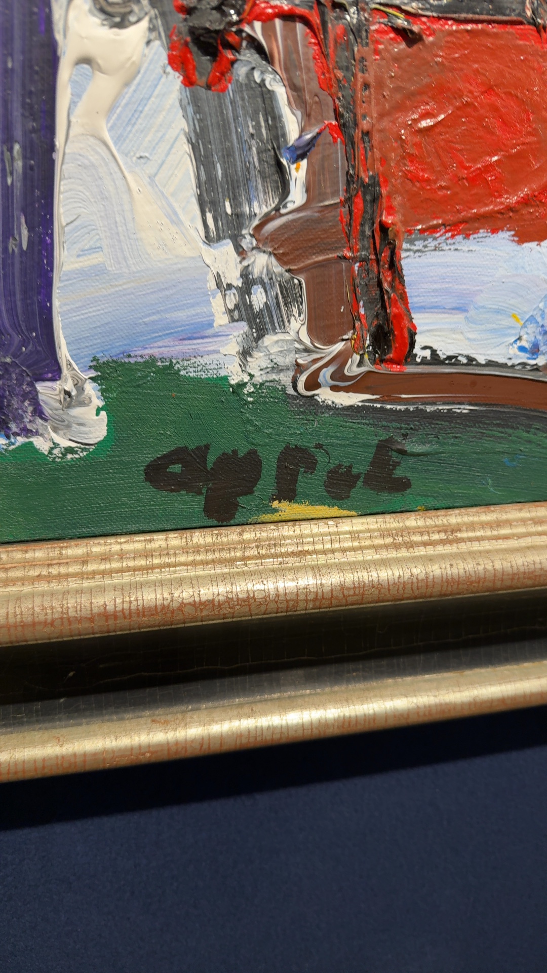 Abstract Expressionist Portrait or Figure - view 2