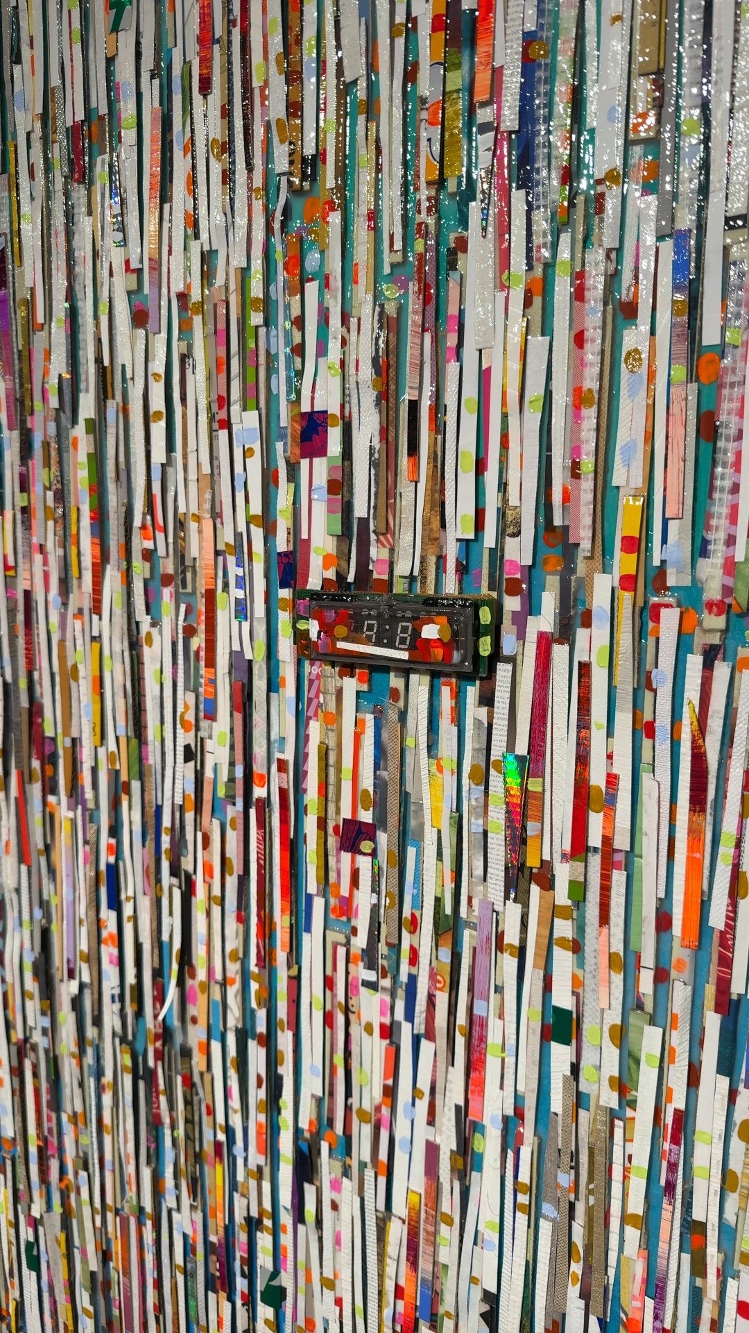 Chris R. C. Jones (British, b. 1986) - Data-painting, Mixed-media assemblage on panel - view 2