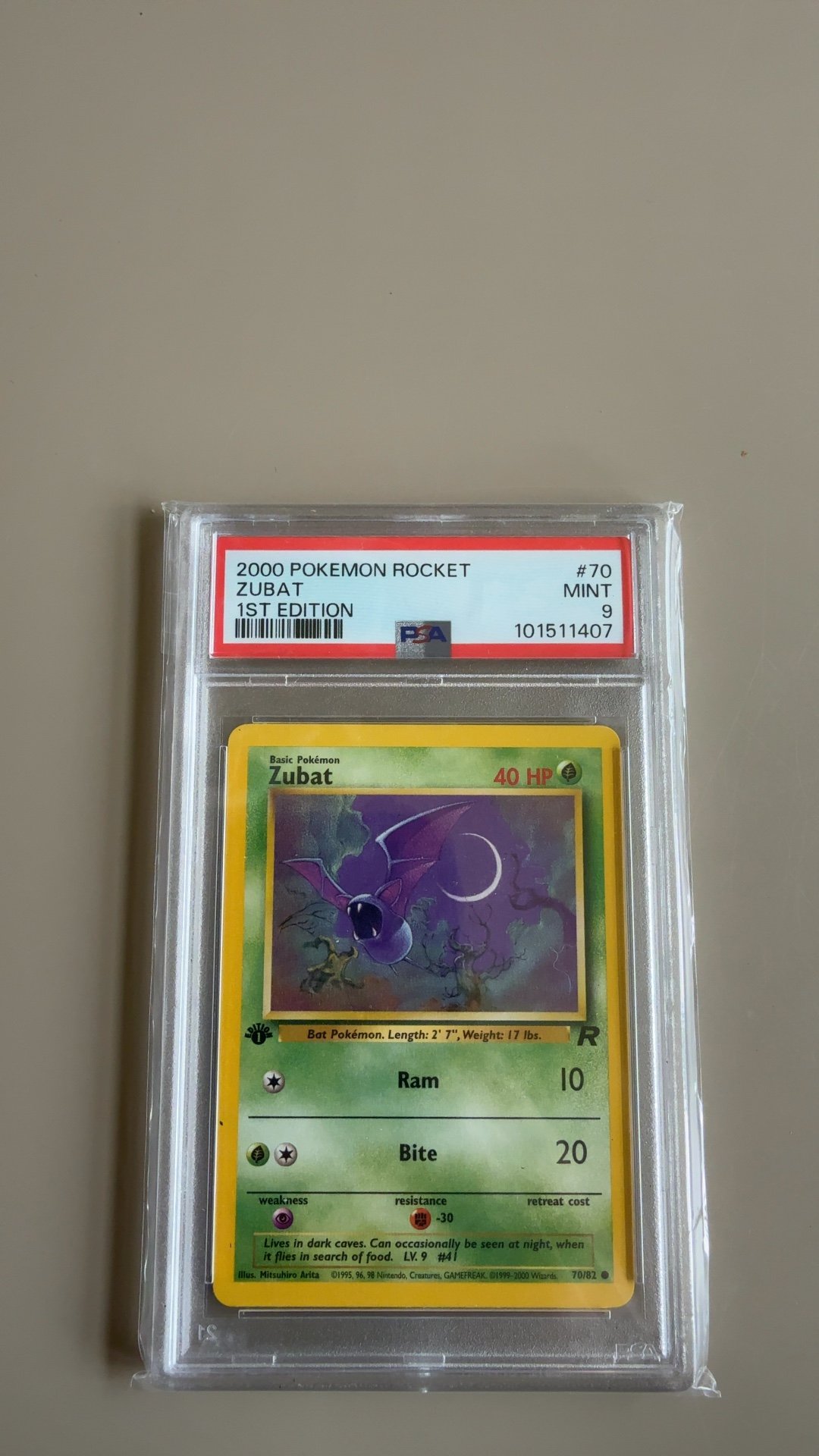 Zubat - Team Rocket (1st Edition) [70/82] - view 2
