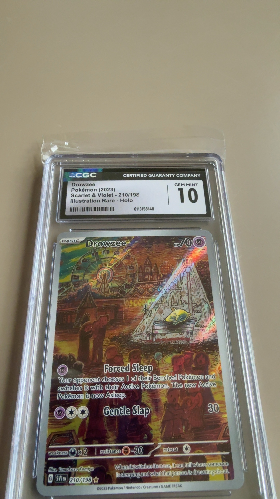 Drowzee - Scarlet & Violet Base Set (Illustration Rare) [210/198] - view 2