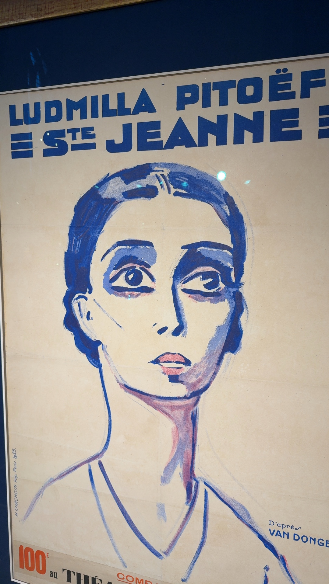 Kees van Dongen (after) - Ludmilla Pitoëff in 'Sainte Jeanne', 1925 - view 3