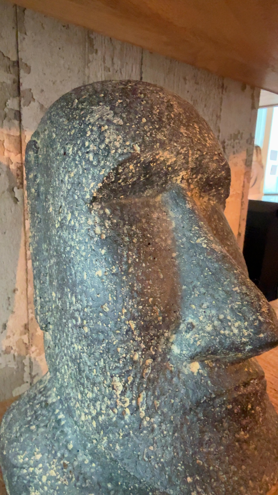 Decorative Moai Head Sculpture - view 3