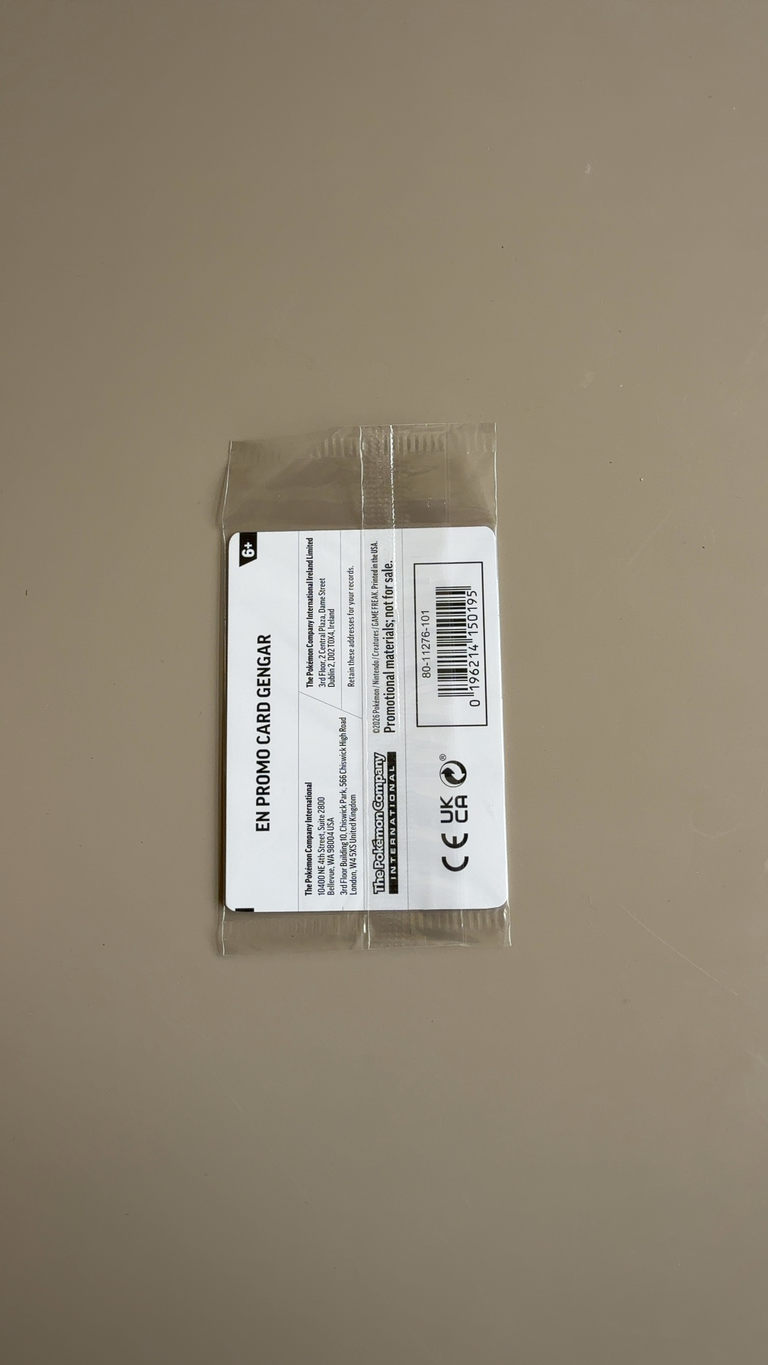 Gengar - GameStop Promo (Holo) [POR-050/088] - view 3