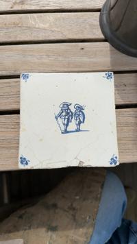Delft Tin-Glazed Earthenware Tile - view 1