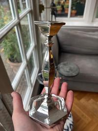 Mappin & Webb Hexagonal Faceted Candlestick - view 2