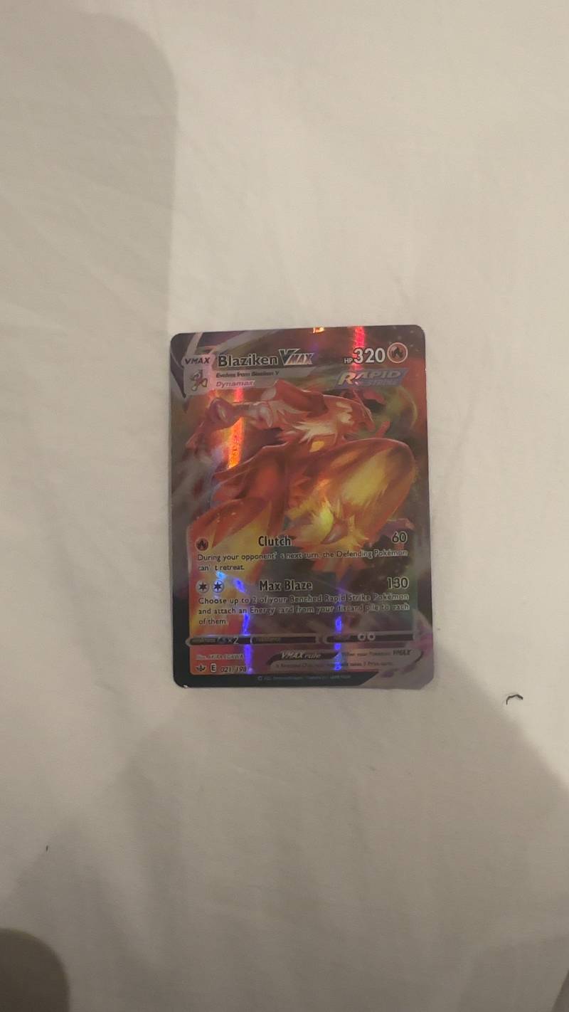 Blaziken VMAX (Holo Rare) [021/198] - trading-cards collectible