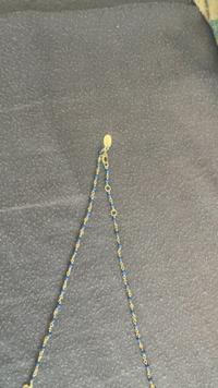 ORUS Lapis Lazuli Rosary-Style Chain Necklace - view 1