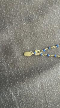 ORUS Lapis Lazuli Rosary-Style Chain Necklace - view 2