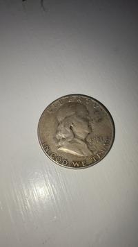 1951 Benjamin Franklin Half Dollar - view 1