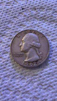 1962 Washington Quarter (90% Silver) - view 3