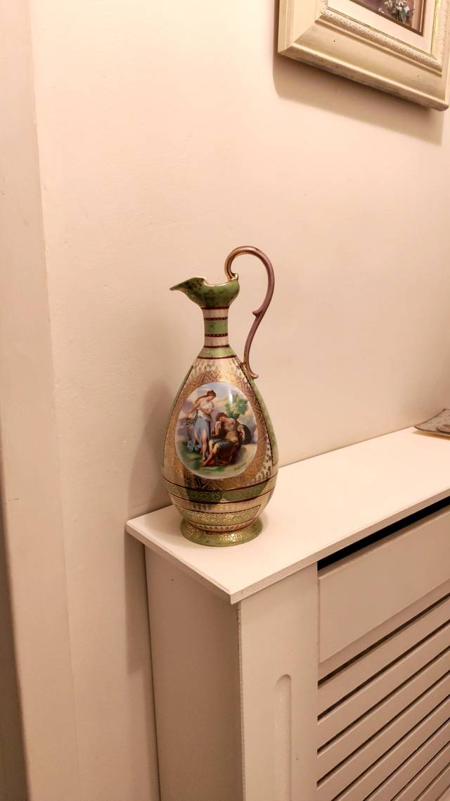 Austrian Ewer in Neo-Classical Style - ceramics collectible