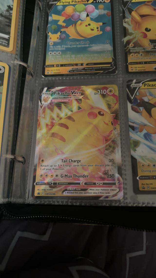 Pikachu VMAX - SWSH Black Star Promos (Ultra Rare) [SWSH286] - trading-cards collectible