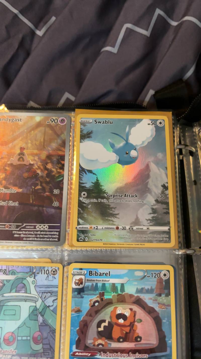 Swablu - Crown Zenith Galarian Gallery (Art Rare) [GG27/GG70] - trading-cards collectible