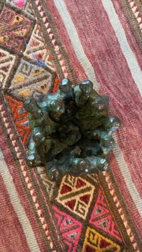 Mid-Century Modern Bronzed Figural Group Sculpture - view 2