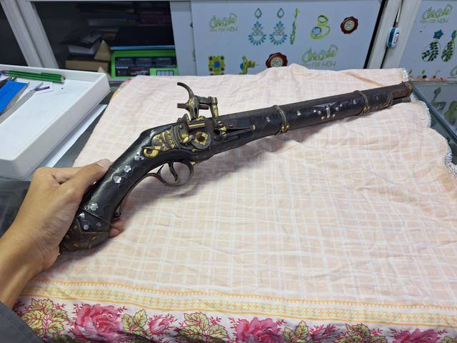 Ottoman Style Miquelet-Lock Pistol - militaria collectible