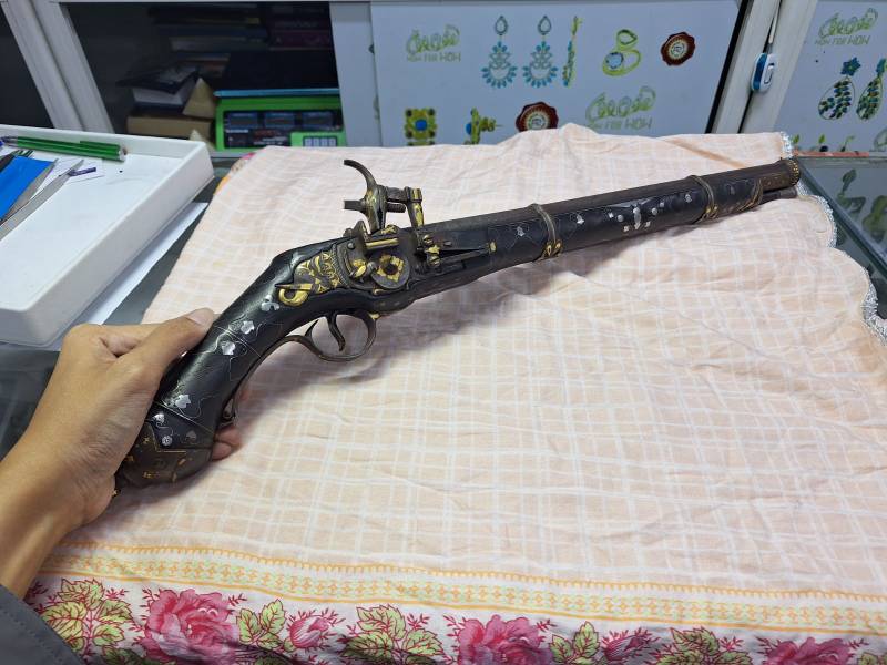 Ottoman Style Miquelet-Lock Pistol - militaria collectible