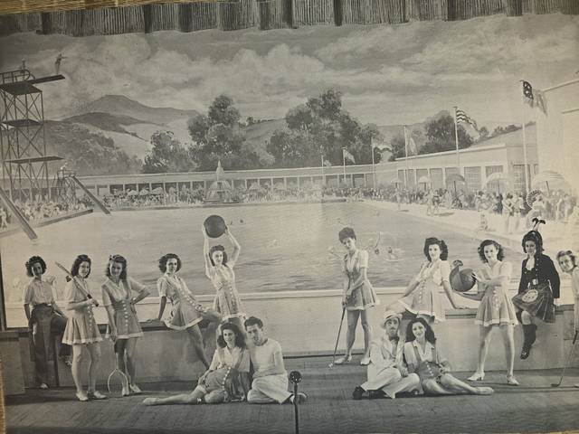 Butlin's Holiday Mood Backdrop Photo Print (Late 20th Century Reproduction) - memorabilia collectible