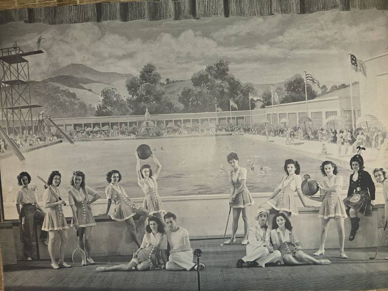 Butlin's Holiday Mood Backdrop Photo Print (Late 20th Century Reproduction) - memorabilia collectible