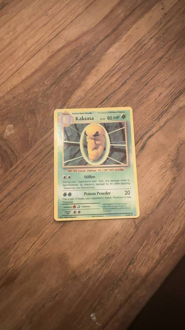 Kakuna - Base Set (Unlimited) [029/16] - trading-cards collectible