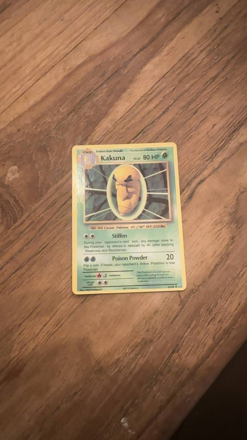 Kakuna - Base Set (Unlimited) [029/16] - trading-cards collectible
