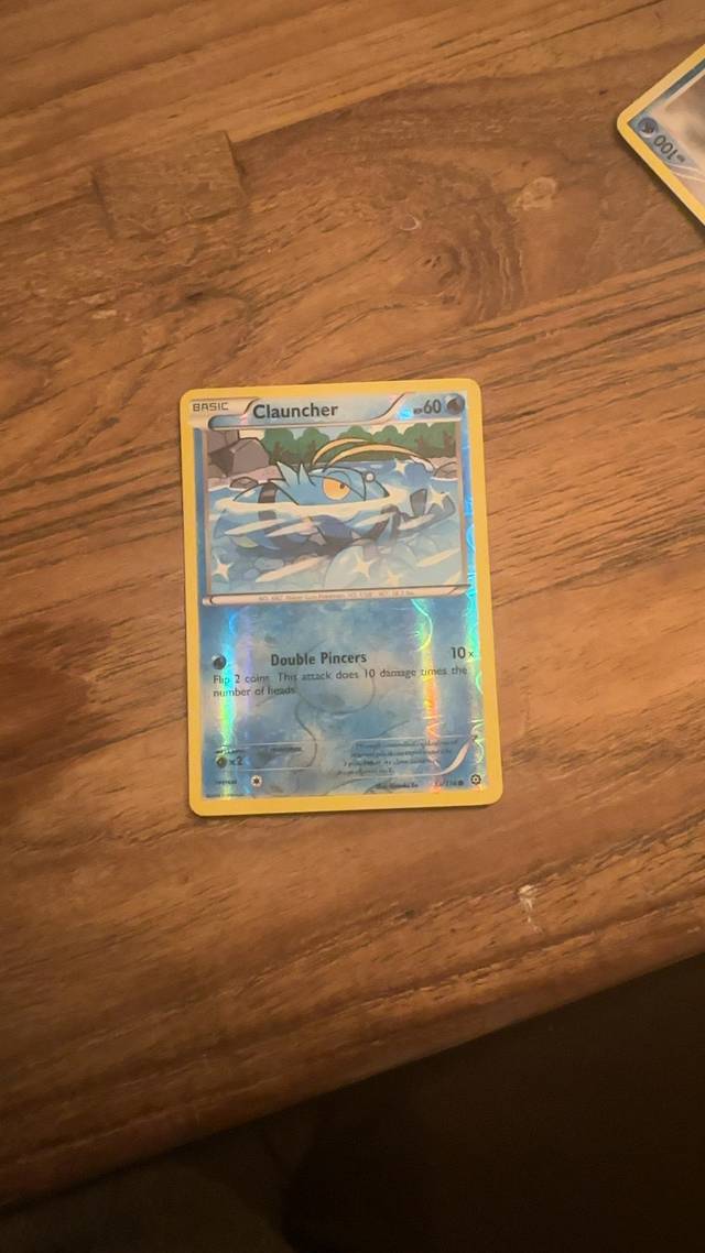 Clauncher - XY Furious Fists (Reverse Holo) [Furious Fists 27/111] - trading-cards collectible