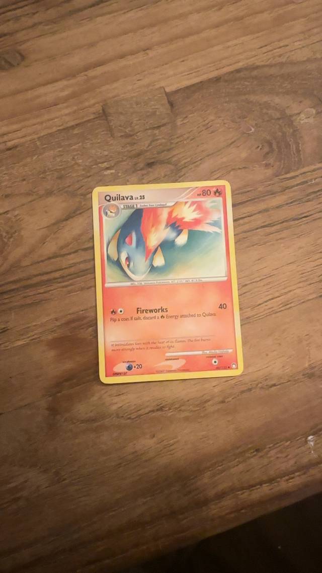 Quilava Lv.25 - Mysterious Treasures (Rare) [60/123] - trading-cards collectible