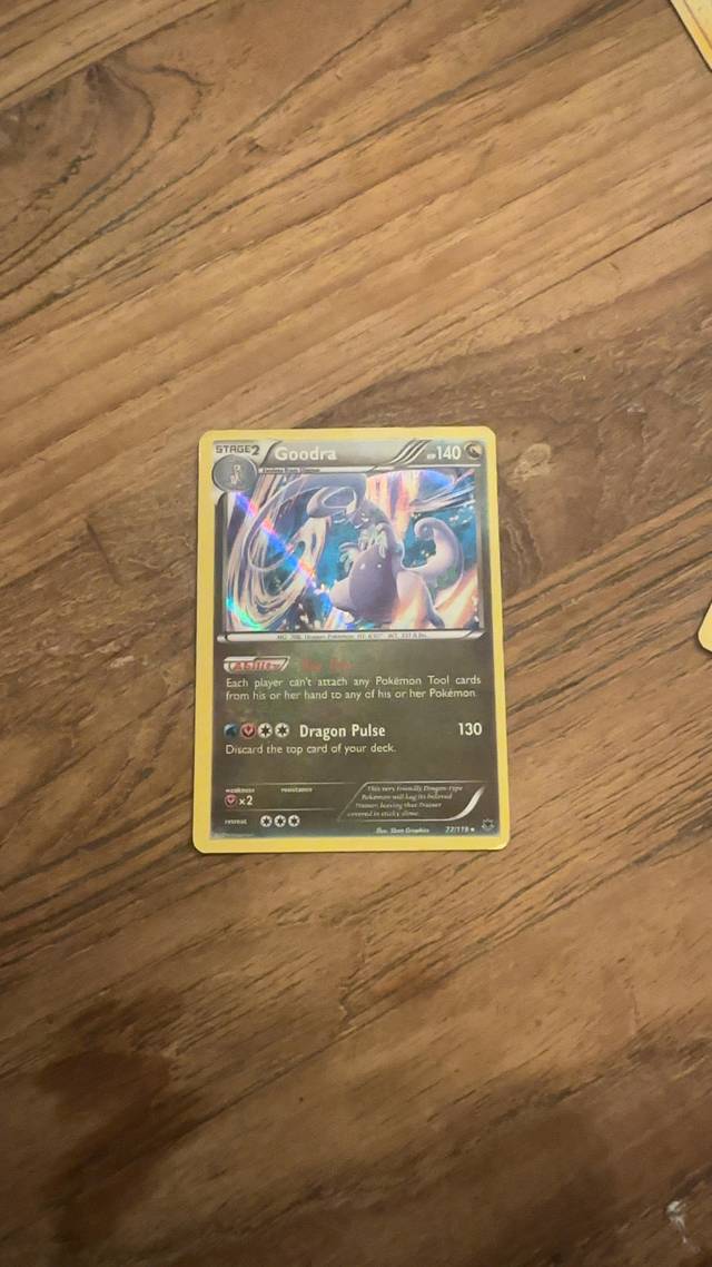 Goodra (Holo Rare) - XY Furious Fists [77/111] - trading-cards collectible