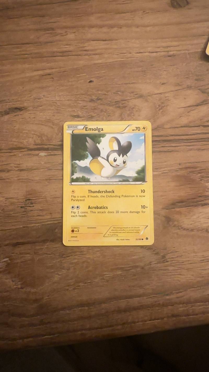 Emolga (Basic) - Noble Victories (Common) [32/98] - trading-cards collectible