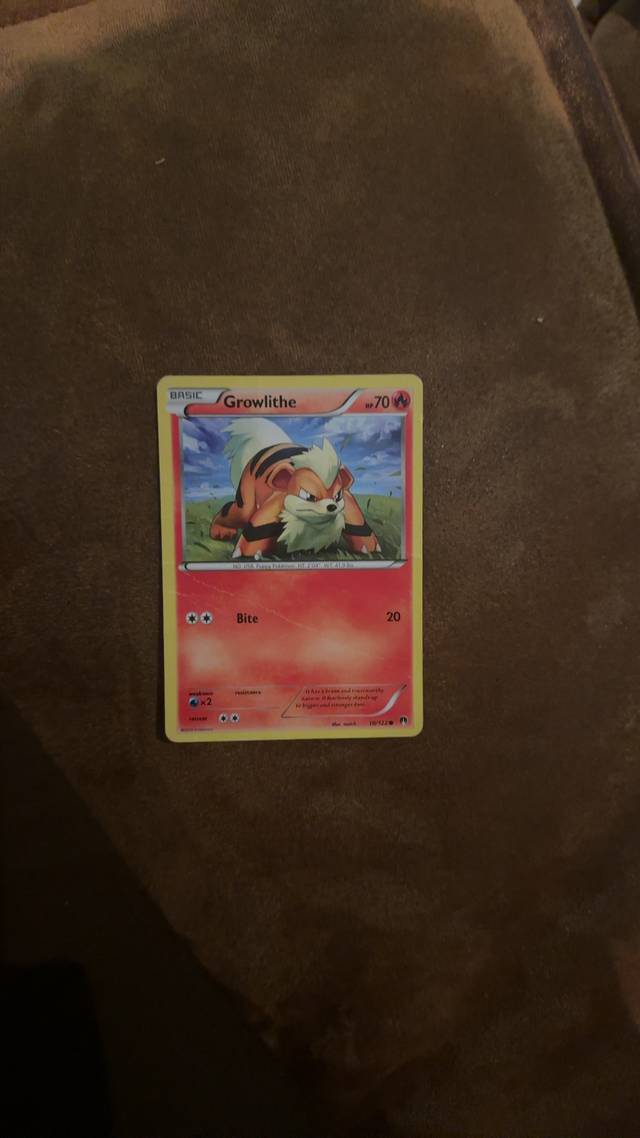 Growlithe - XY Breakpoint (Common) - trading-cards collectible