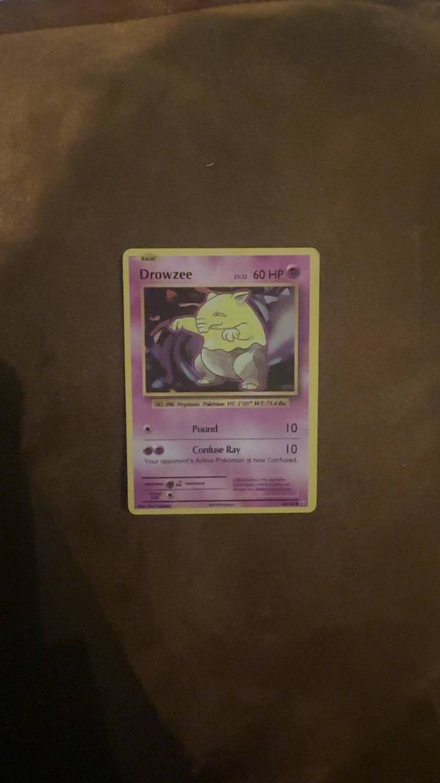 Drowzee - Base Set (Common) - trading-cards collectible