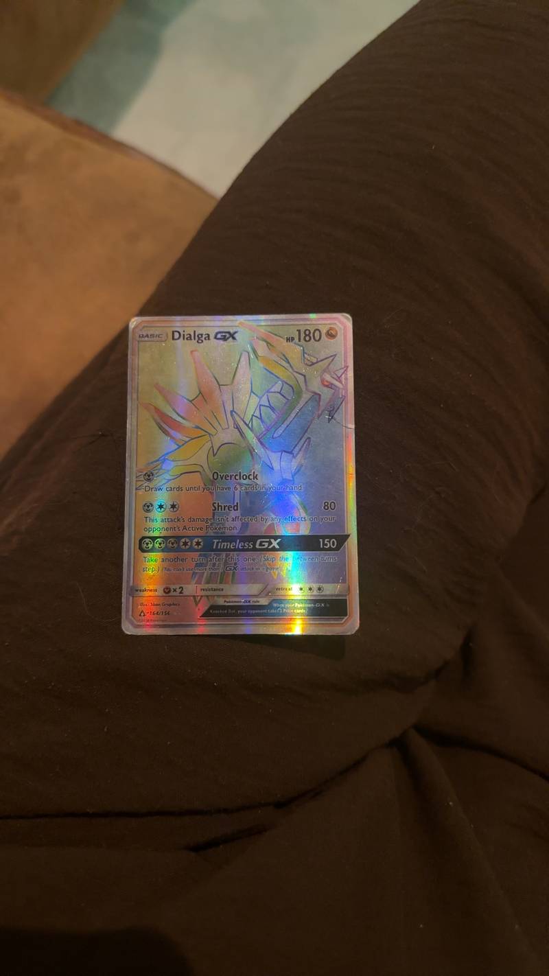 Dialga GX - Forbidden Light (Hyper Rare) [164/156] - trading-cards collectible