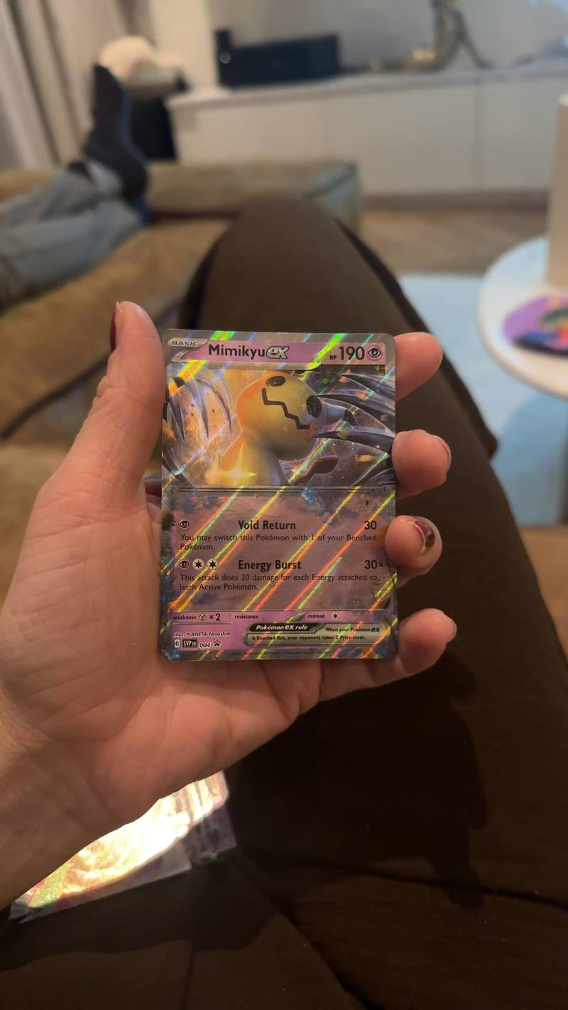 Mimikyu ex - Scarlet & Violet Promo (SVP EN 004) - trading-cards collectible