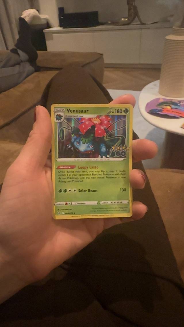 Venusaur (Holo Rare) - Pokémon GO [003/078] - trading-cards collectible