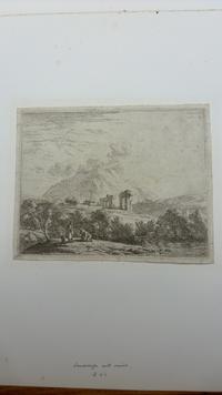 Karel Dujardin, 'Landscape with Ruins' (Etching) - view 1