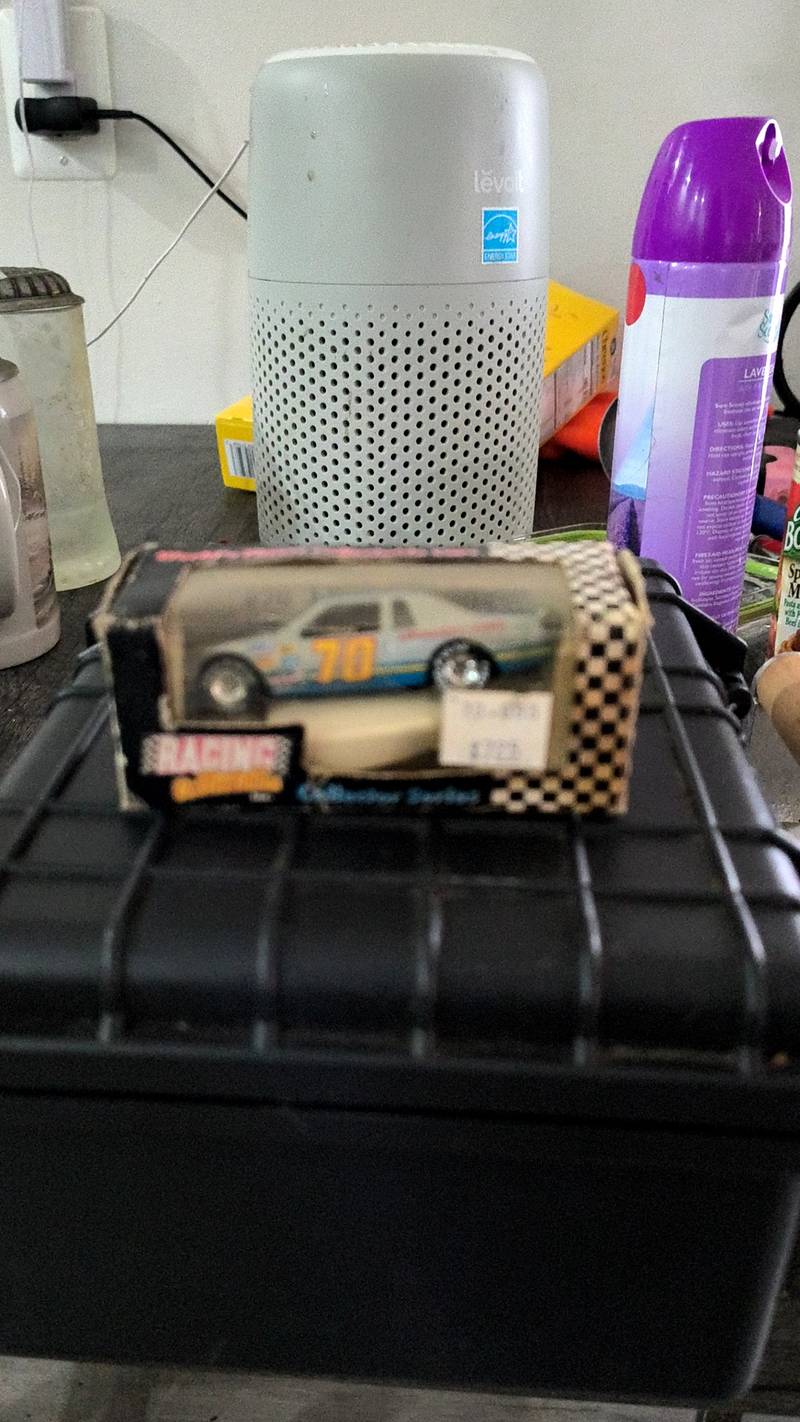 1993 RCCA 1:64 scale die-cast car #70 in original black and white checkered window box packaging. - view 1