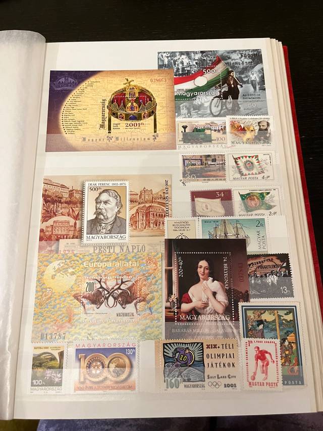 Global Philatelic Collection - Mixed Hungary, USSR, and International Issues - stamps collectible