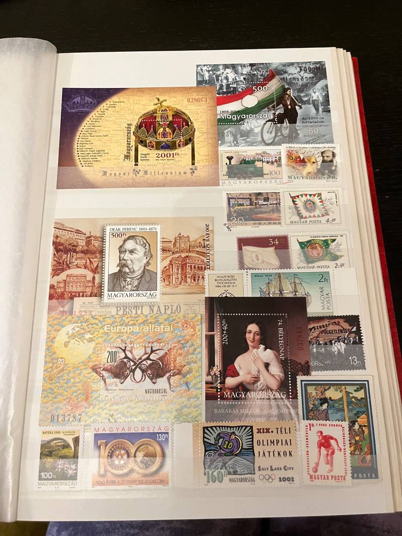 Global Philatelic Collection - Mixed Hungary, USSR, and International Issues - stamps collectible