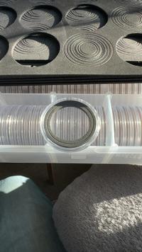 Coin Capsules with Foam Rings - view 1