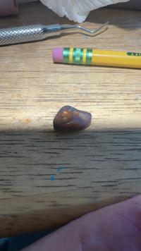 Fire Agate Cabochon - view 3