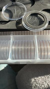 Coin Capsules with Foam Rings - view 3