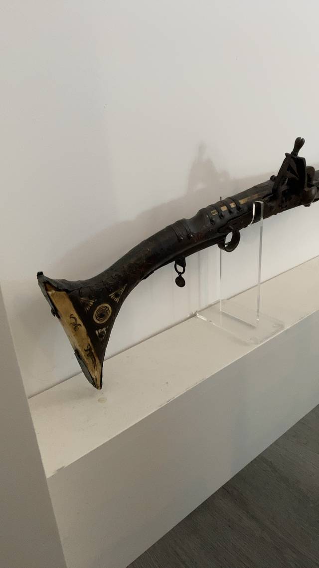 North African Miquelet-Lock Musket (Moukhala) - militaria collectible