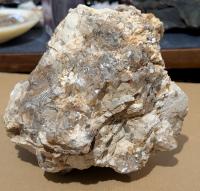 Muscovite Mica in Host Rock Specimen - view 2