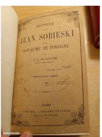 Narcisse-Achille de Salvandy - Histoire du roi Jean Sobieski et du royaume de Pologne (Didier, 1855, 2 vols.) - view 1