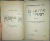 Ferdinand Ossendowski - Le Faucon du Désert (Albin Michel, Paris, 1928) in Period Quarter Binding - view 1