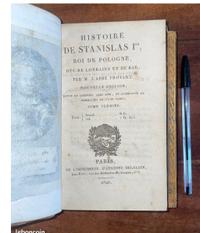 Histoire de Stanislas Ier, Roi de Pologne (Two Volumes, 1826 Edition) - view 2