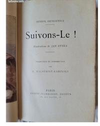 Henryk Sienkiewicz - Suivons-Le ! (Ernest Flammarion, circa 1901) Illustrated by Jan Styka - view 2