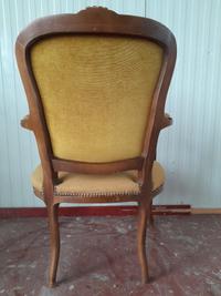 French Rococo Revival Armchair - view 2