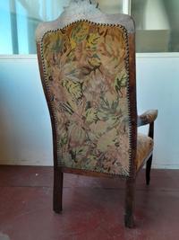 French Rococo Revival Armchair - view 3
