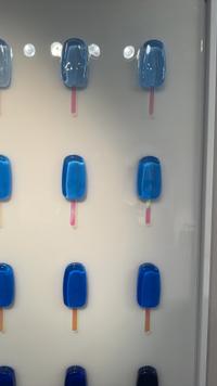 Contemporary Mixed Media 'Popsicle' Wall Sculpture - view 2